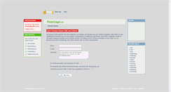 Desktop Screenshot of feiertage.de
